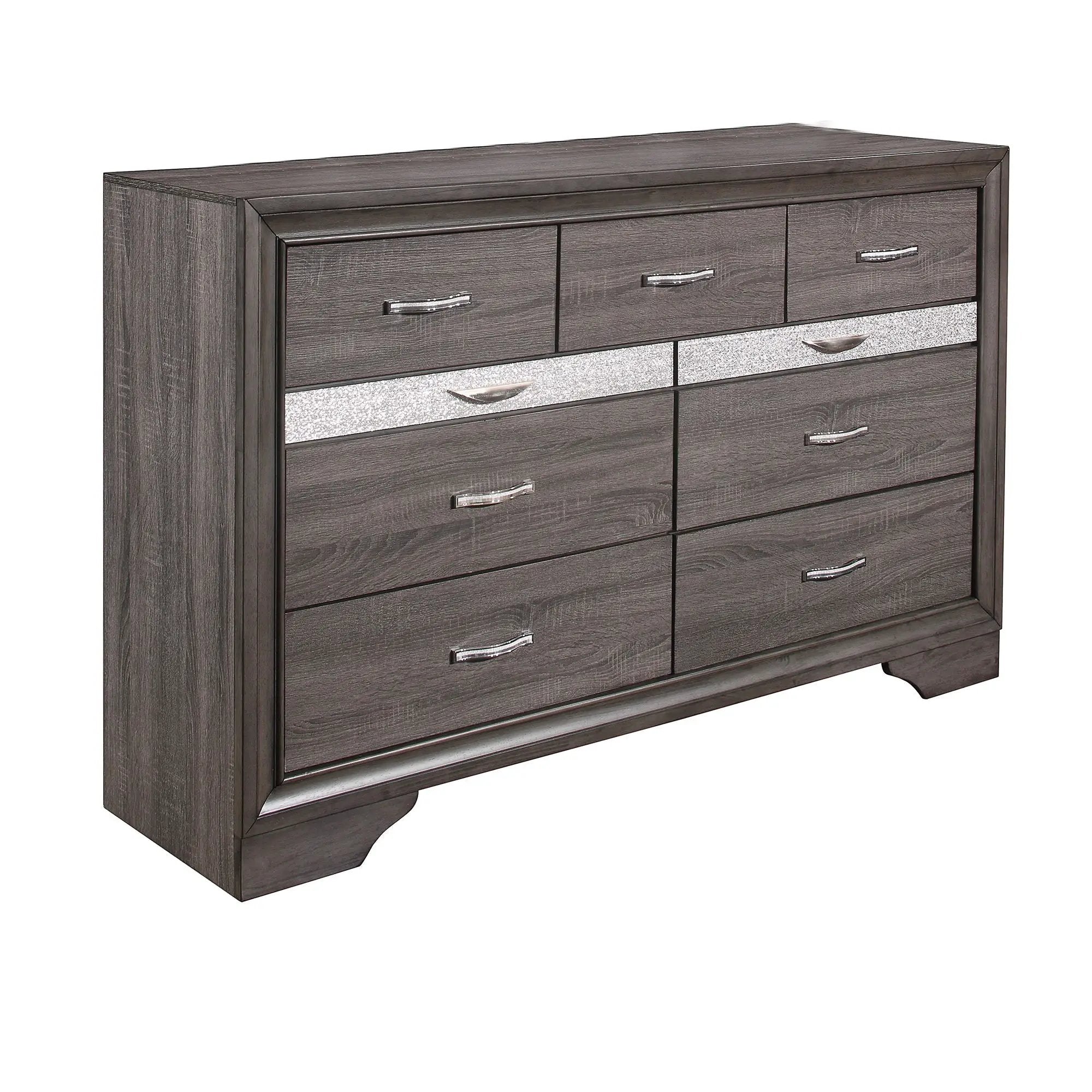 Ryder - Sparkle Dresser - Gray by Unique Piece Furniture
