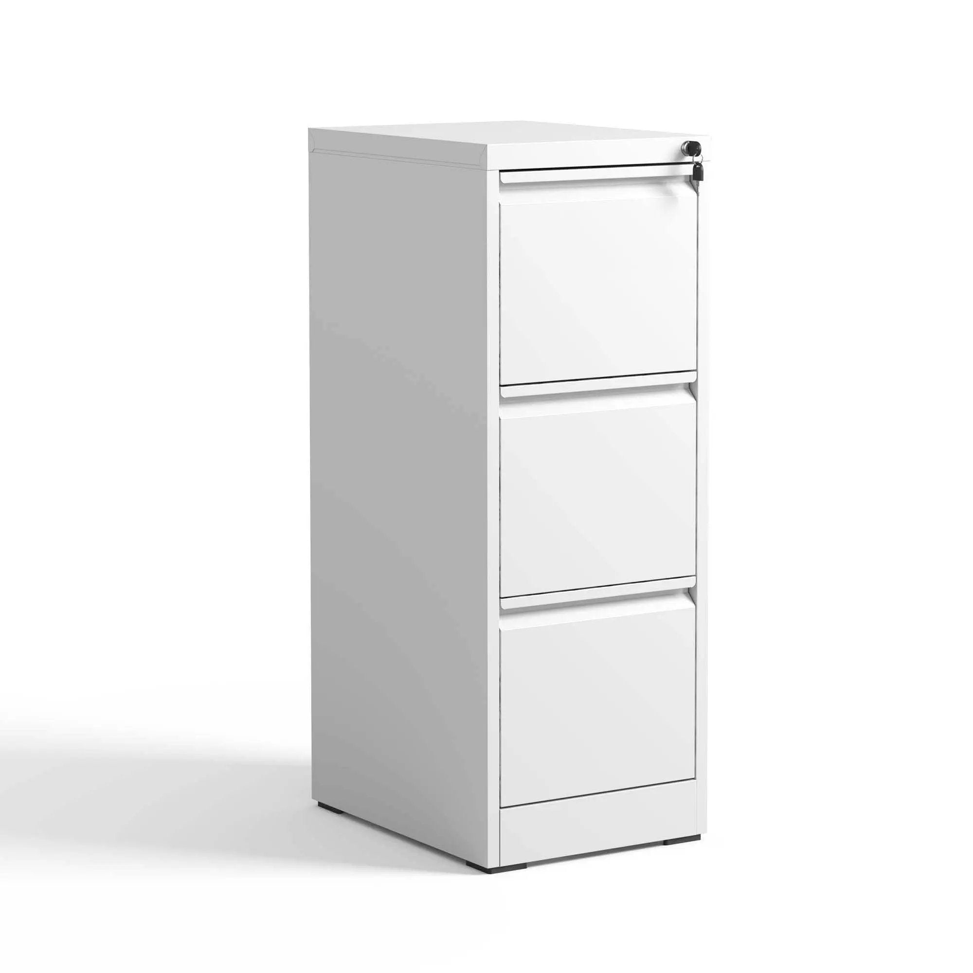 Steel Drawer Vertical File Cabinet With Lock For A4 Legal / Letter Size by Unique Piece Furniture