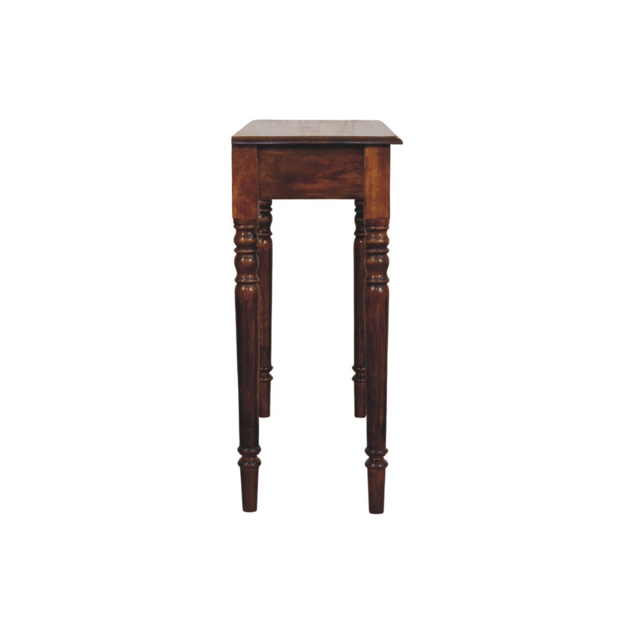 Turned Legs Drawer Console Table by HouseOfZazla