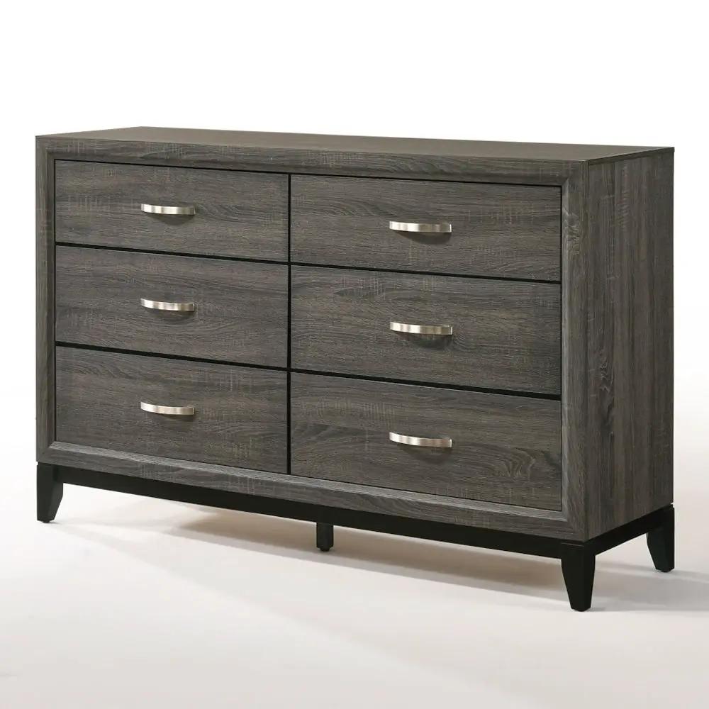Valdemar - Dresser - Weathered Gray by Unique Piece Furniture