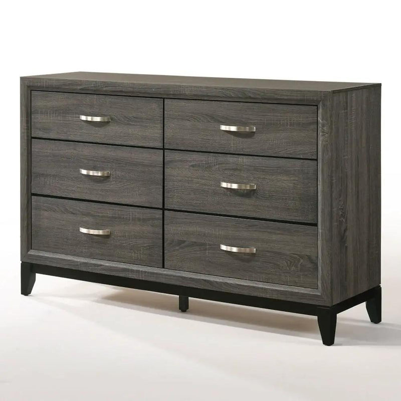 Valdemar - Dresser - Weathered Gray by Unique Piece Furniture