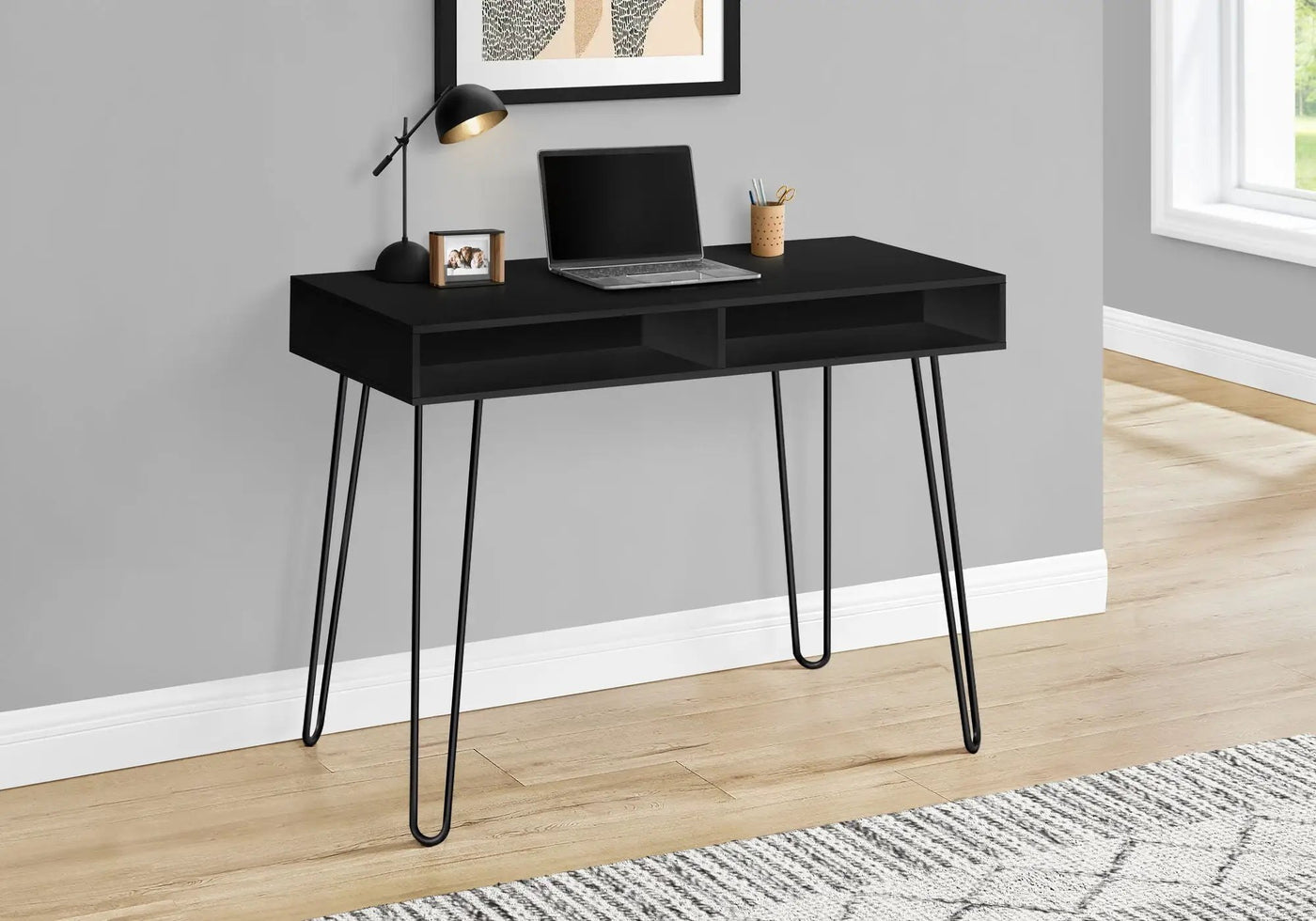 Contemporary Computer Desk with Storage Drawers by HouseOfZazla