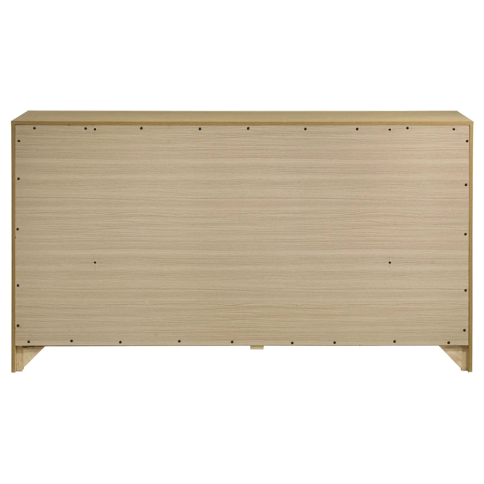 Hendricks 6-drawer Bedroom Dresser Storage Cabinet Light Oak by Unique Piece Furniture