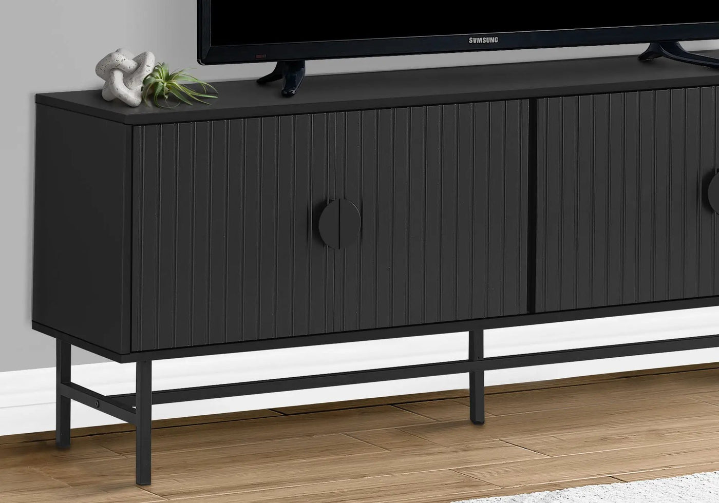 Contemporary TV Stand Console with Storage by HouseOfZazla