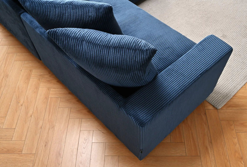 Luxe - Oversized 2 Piece Sectional Couches For Living Room, L Shaped Sofa With Chaise by Unique Piece Furniture