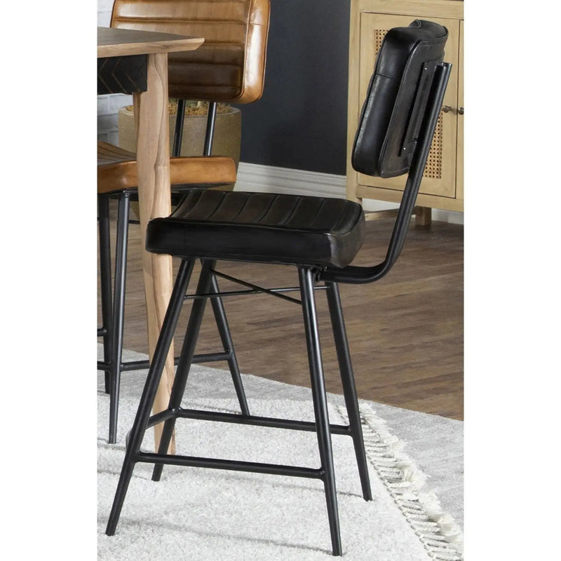 Senko - Upholstered Counter Chair (Set of 2) by HouseOfZazla