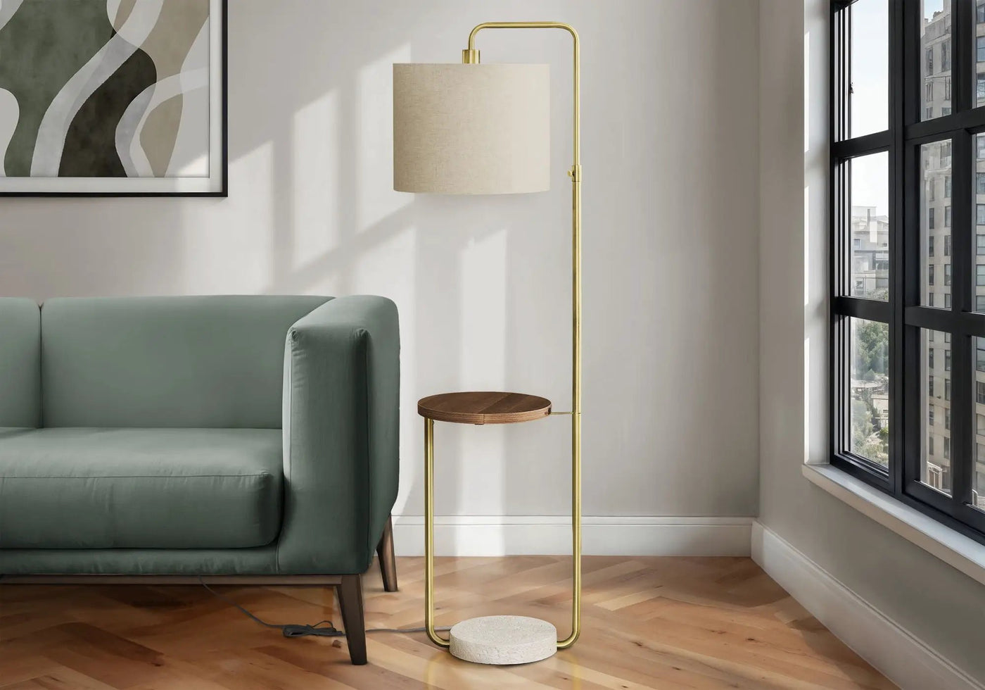 Floor Lamp USB Port Included Lighting by HouseOfZazla