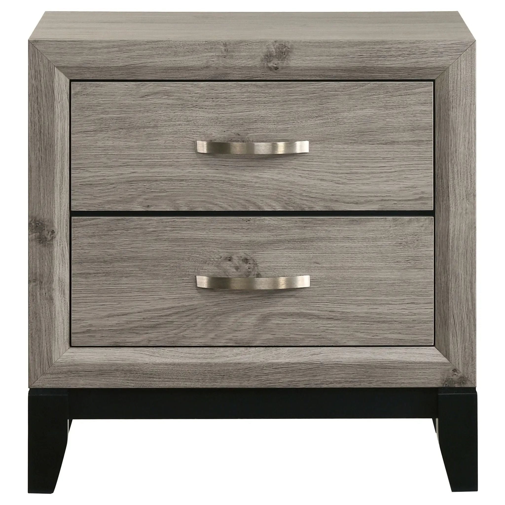 Watson 2-drawer Nightstand Bedside Table Light Taupe by Unique Piece Furniture