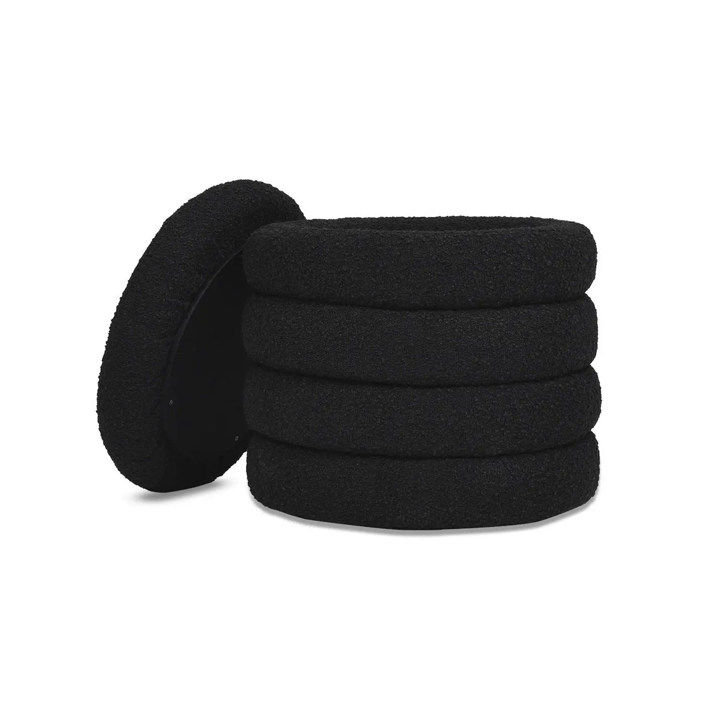 Fuji - Oversized Round Storage Ottoman by HouseOfZazla