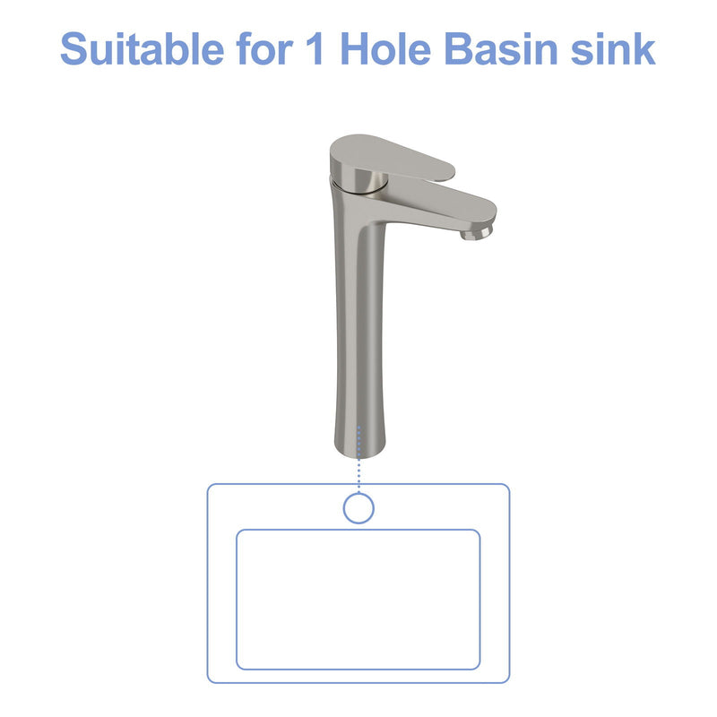 Single Handle Vessel Sink Faucet by HouseOfZazla
