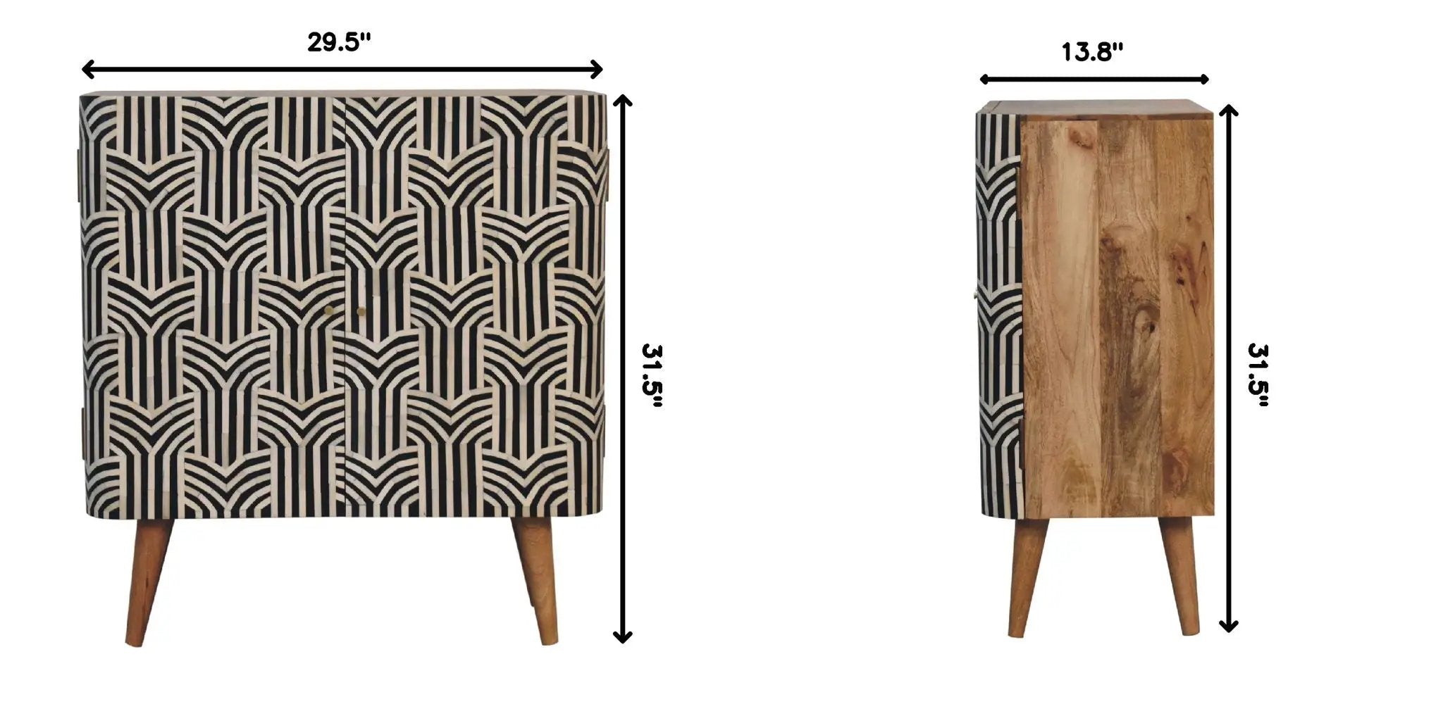 Edessa Bone Inlay Cabinet by HouseOfZazla