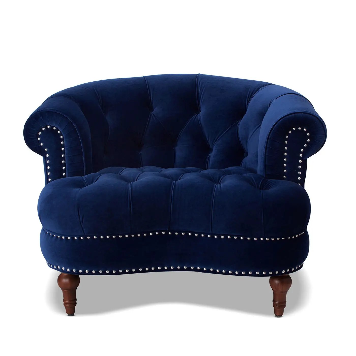 La Rosa - Victorian Tufted Upholstered Accent Chair by HouseOfZazla