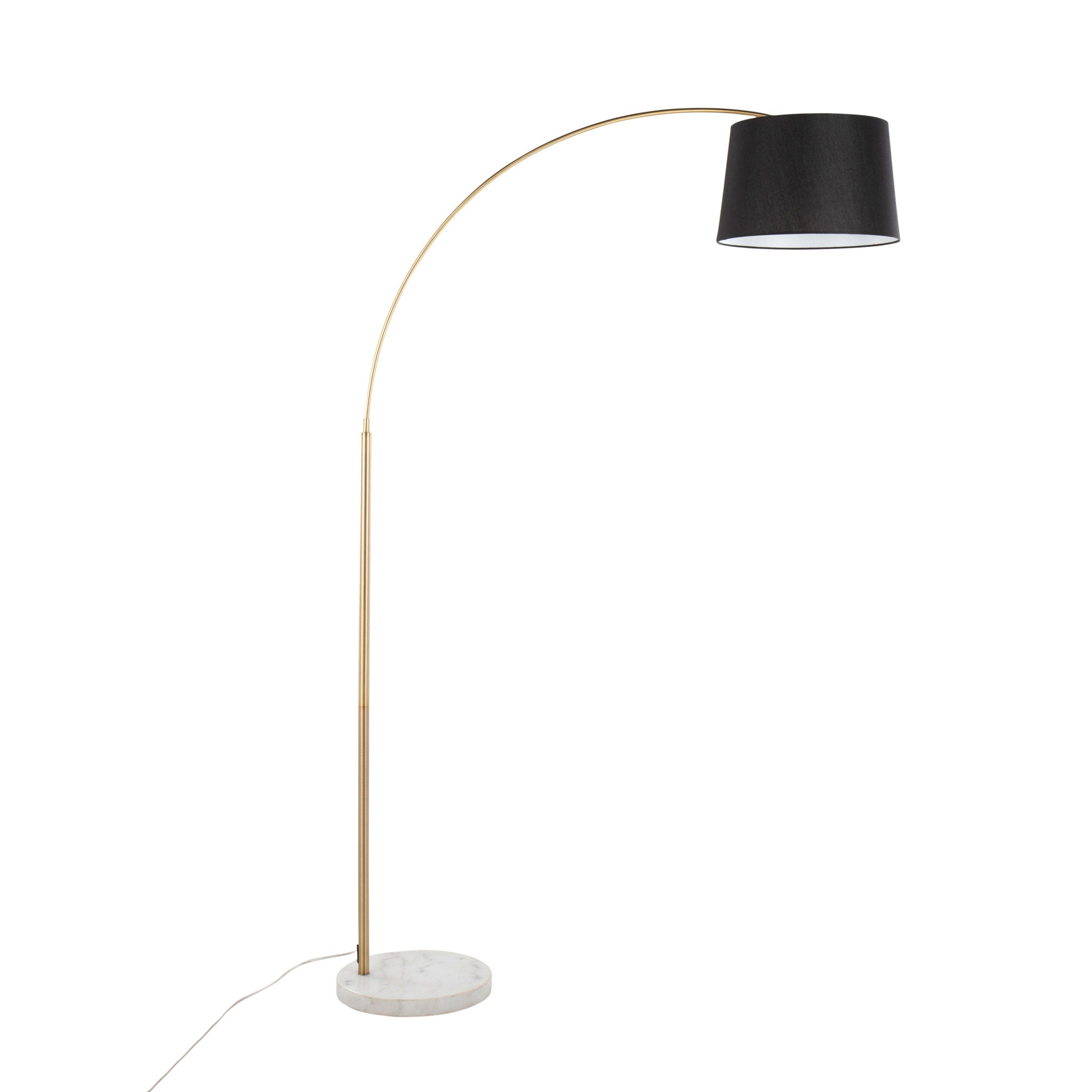 March - Contemporary Floor Lamp & Elegant Finish by HouseOfZazla