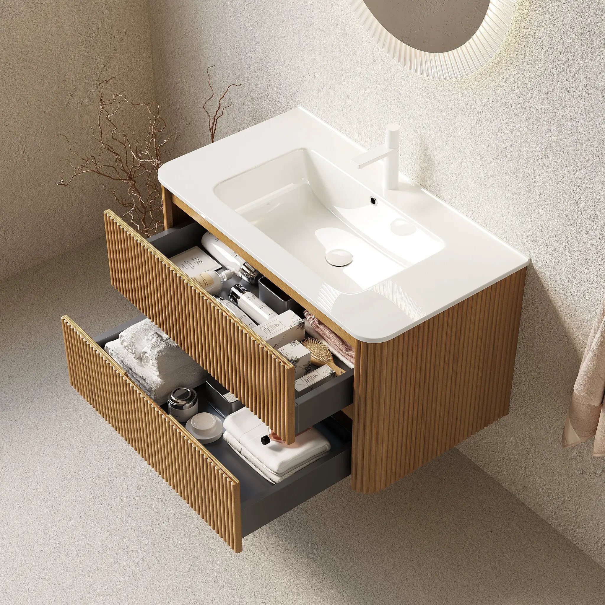 Noor 36" Bathroom Vanity with Sink by HouseOfZazla