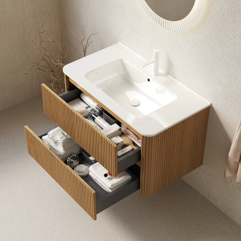Noor 36" Bathroom Vanity with Sink by HouseOfZazla