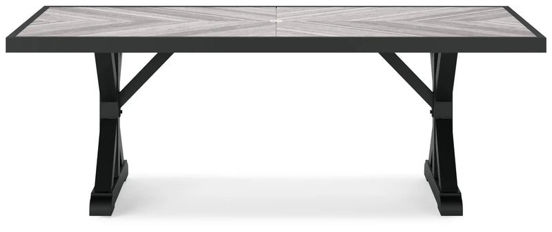 Beachcroft - Rect Dining Table W/Umb Opt by Unique Piece Furniture