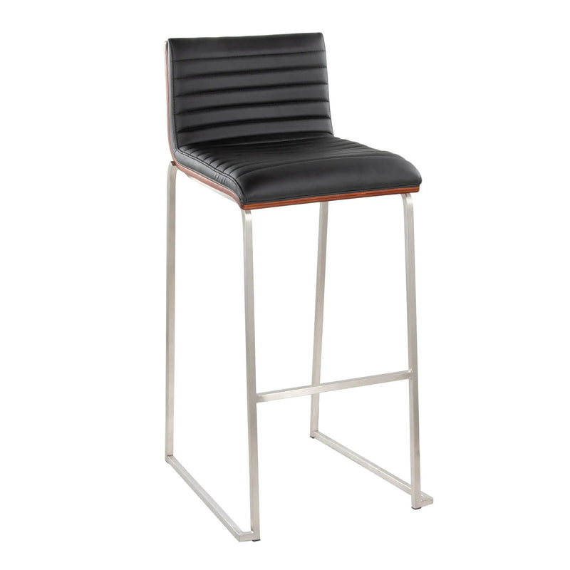 Mason Mara - Contemporary Fixed Height Barstool (Set of 2) by Unique Piece Furniture