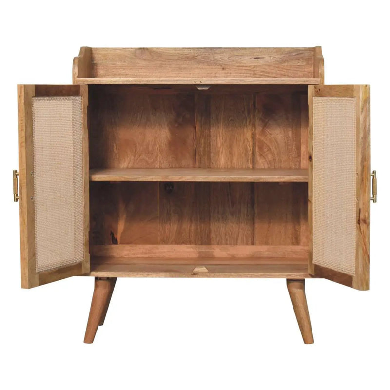 Larissa - T Bar Raised Cabinet - Brown by Unique Piece Furniture