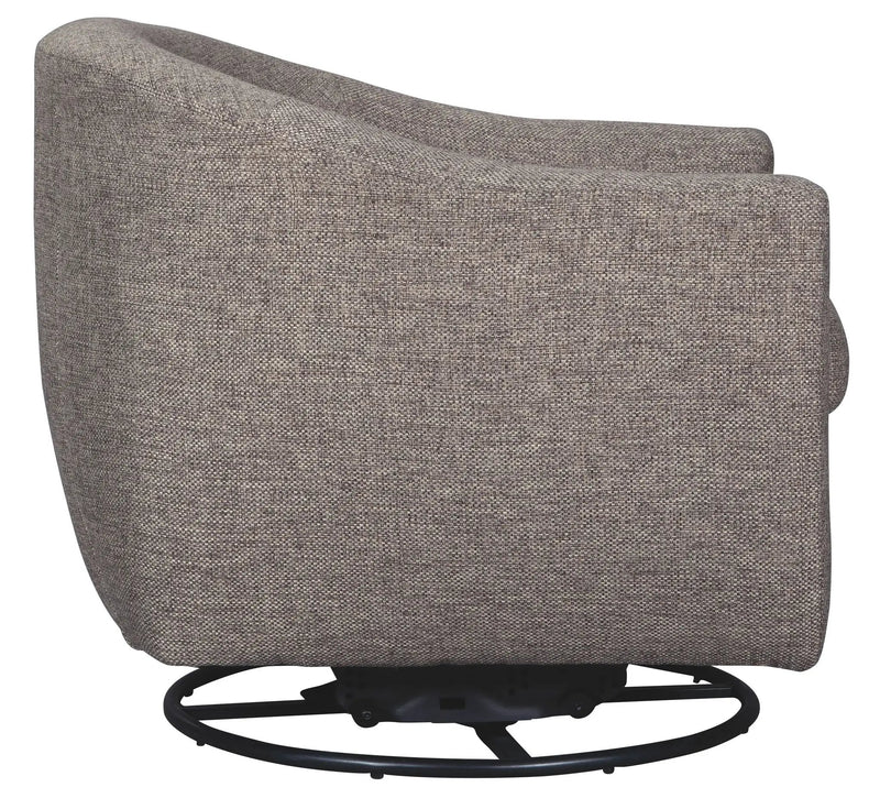 Upshur - Swivel Glider Accent Chair - Taupe by Unique Piece Furniture
