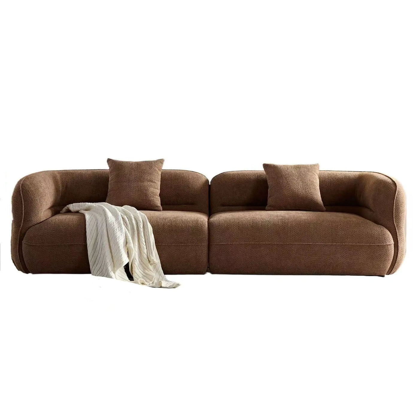 Sectional Sofa With Durable Fabric, Solid Wood Frame, And High Density Sponge Fill by HouseOfZazla