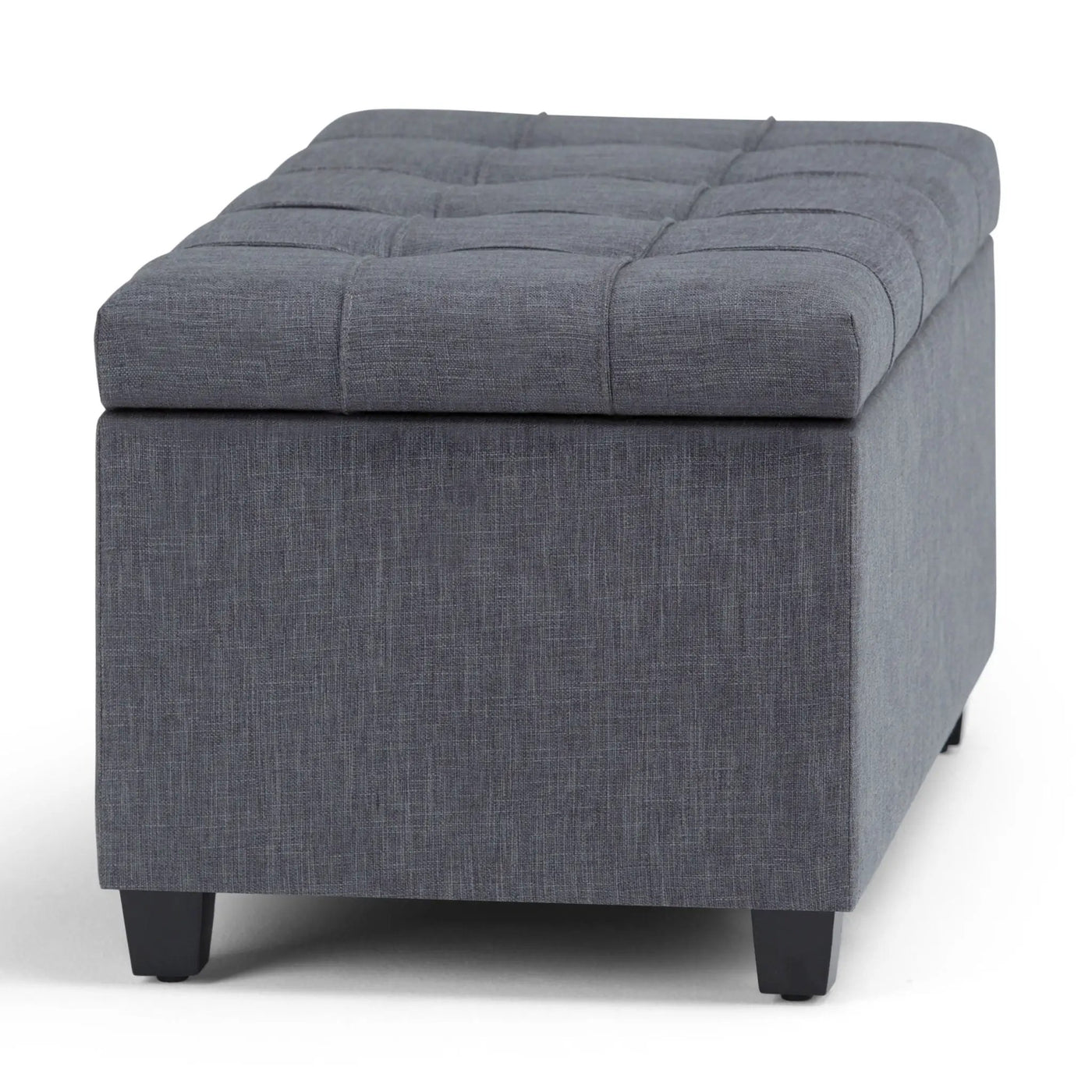 Sienna - Upholstered Storage Ottoman Bench by HouseOfZazla