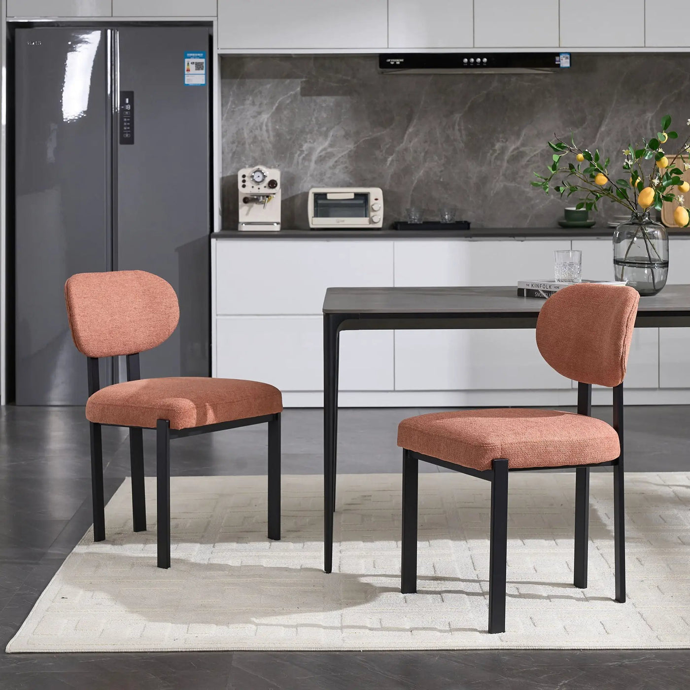 Dining Armless Chairs (Set of 2) by HouseOfZazla