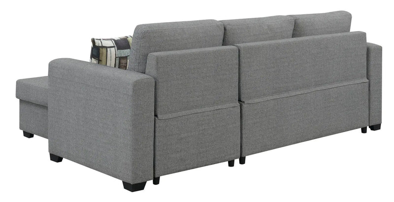 Pensole - Reversible Pop - Up Sleeper Sectional by Unique Piece Furniture