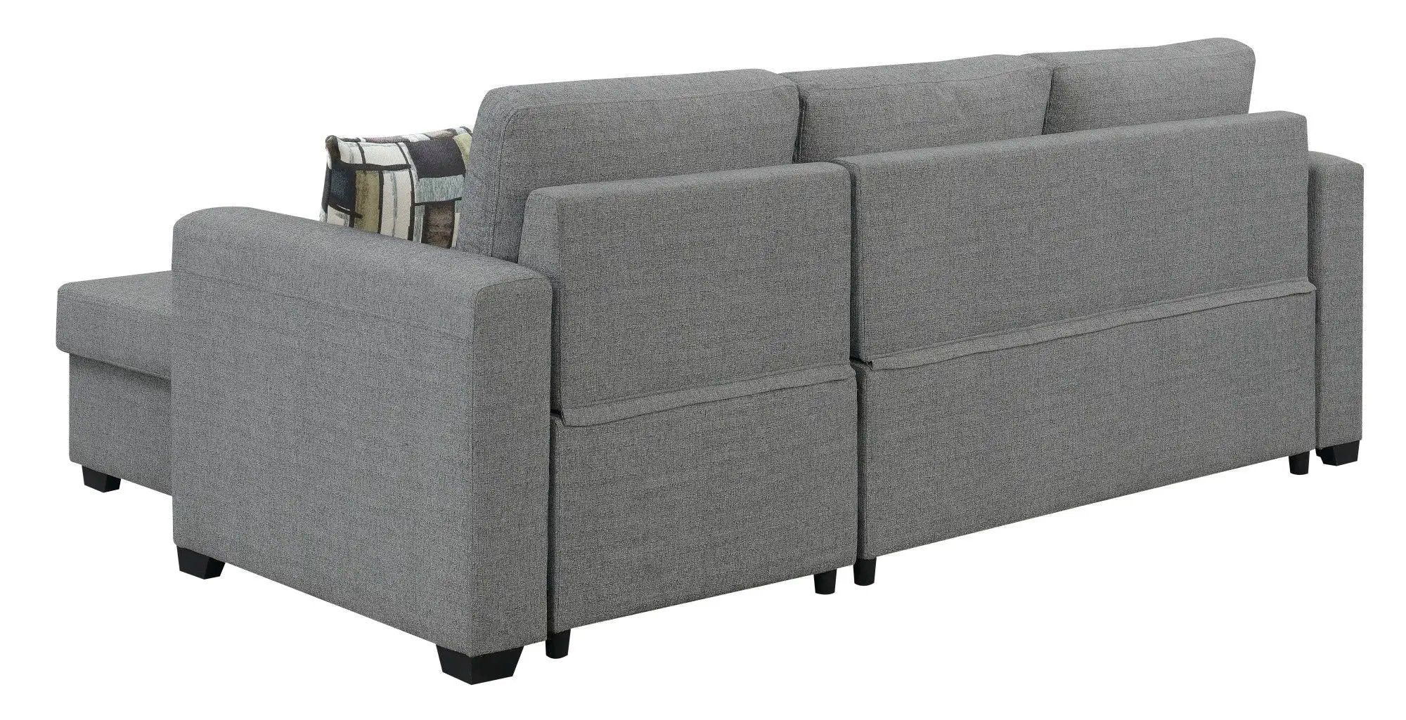 Pensole - Reversible Pop - Up Sleeper Sectional by HouseOfZazla