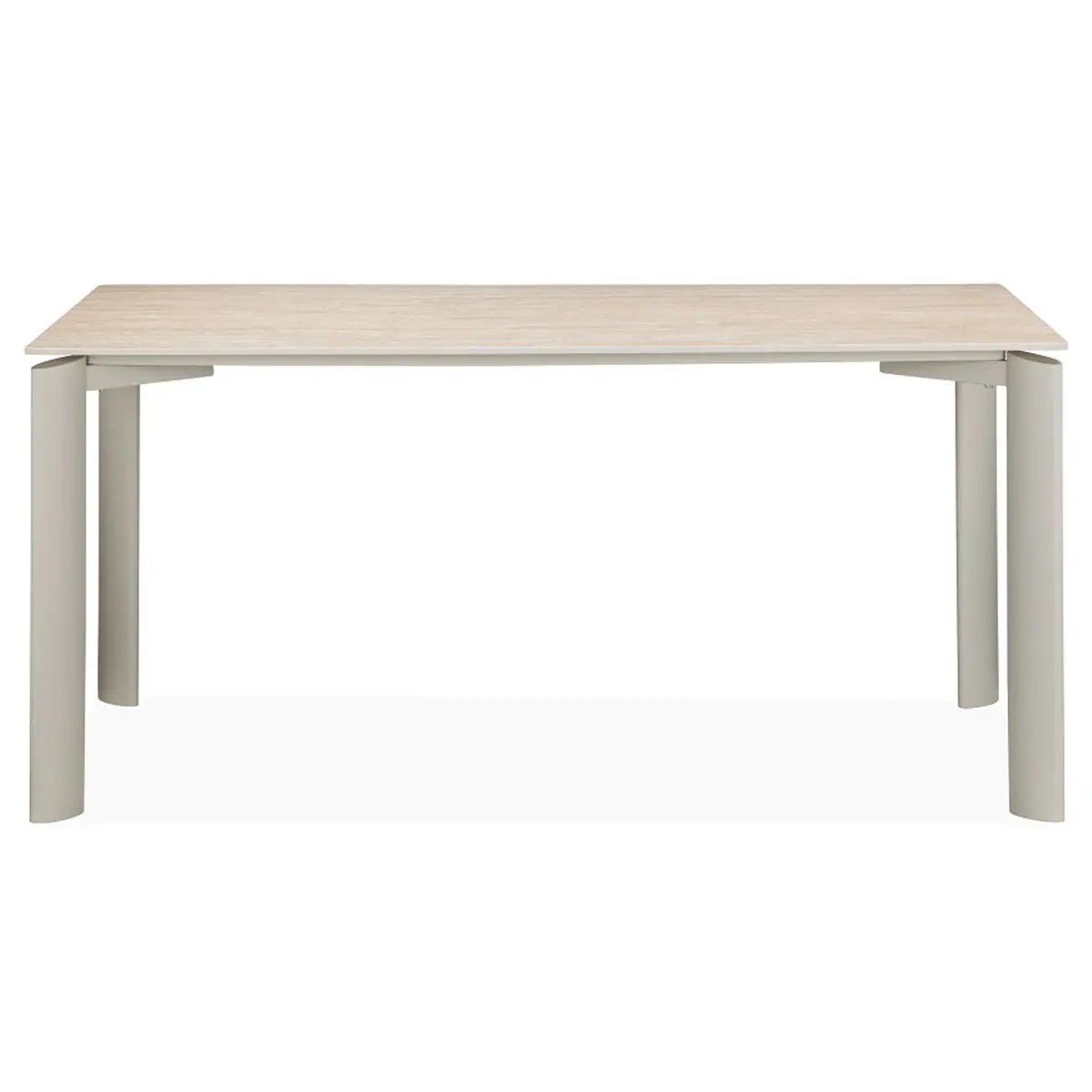 Ingram - Dining Table - Sintered Stone & Light Gray by Unique Piece Furniture