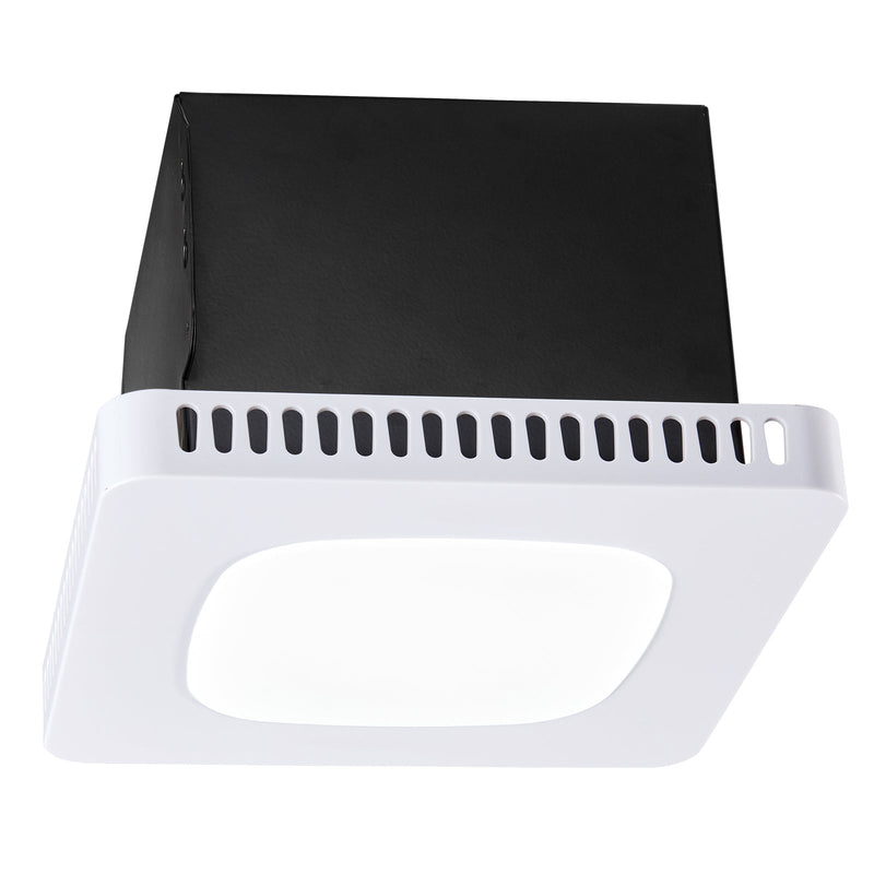 Bathroom Exhaust Fan with LED Light, 80 CFM by HouseOfZazla