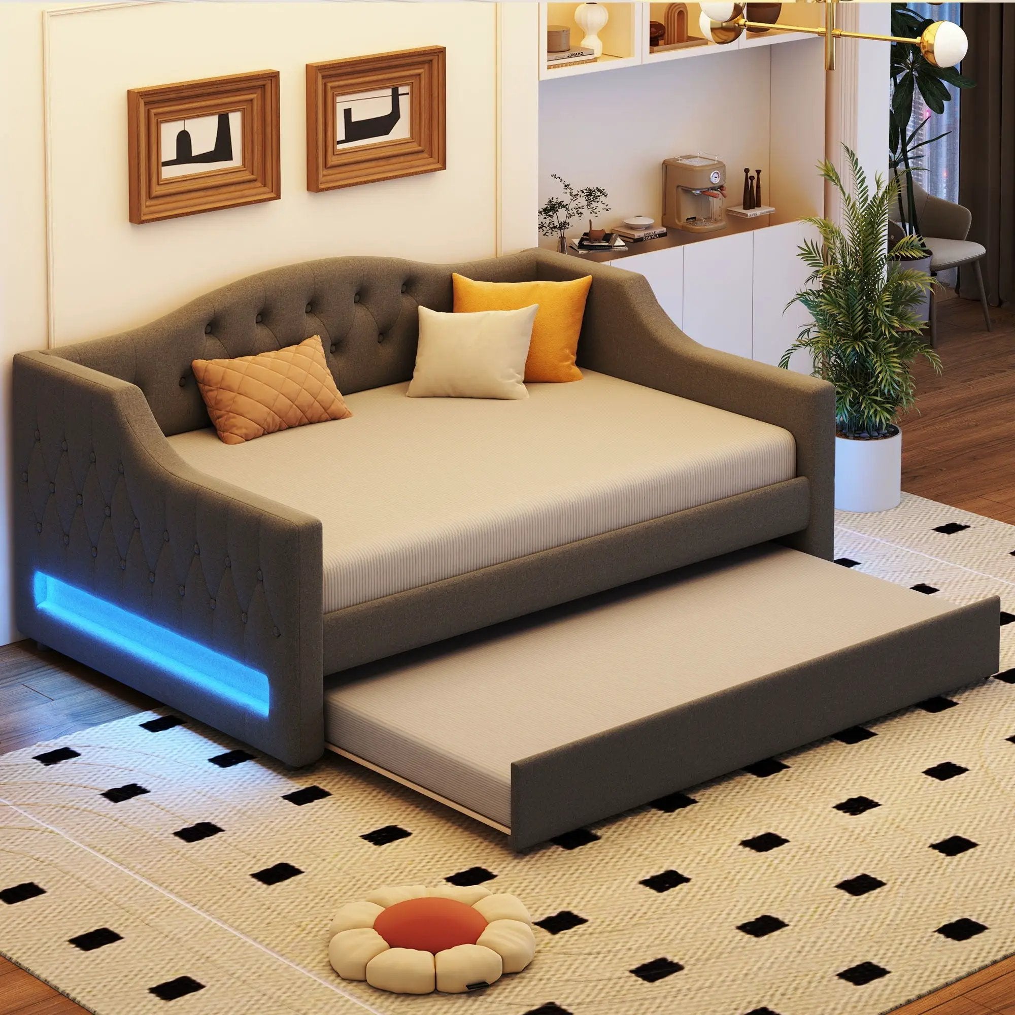 Daybed With LED Belt by Unique Piece Furniture