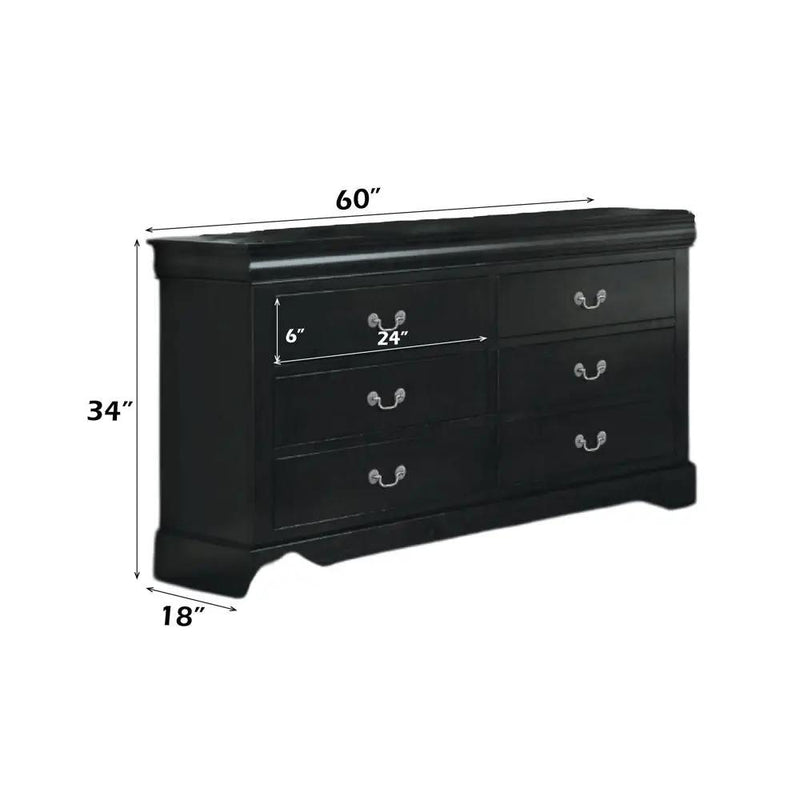 Louis Philippe III - Dresser by Unique Piece Furniture