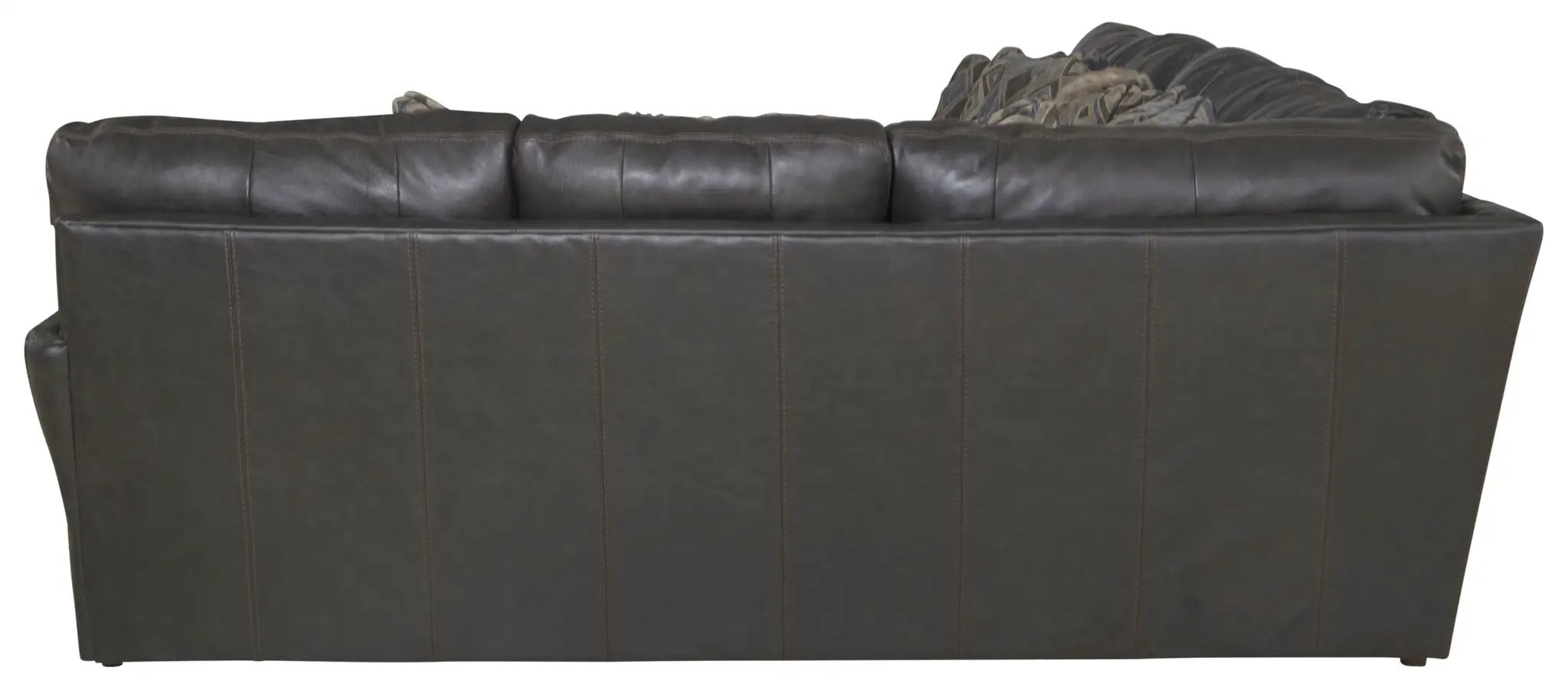Denali - Italian Leather Match Sectional by Unique Piece Furniture