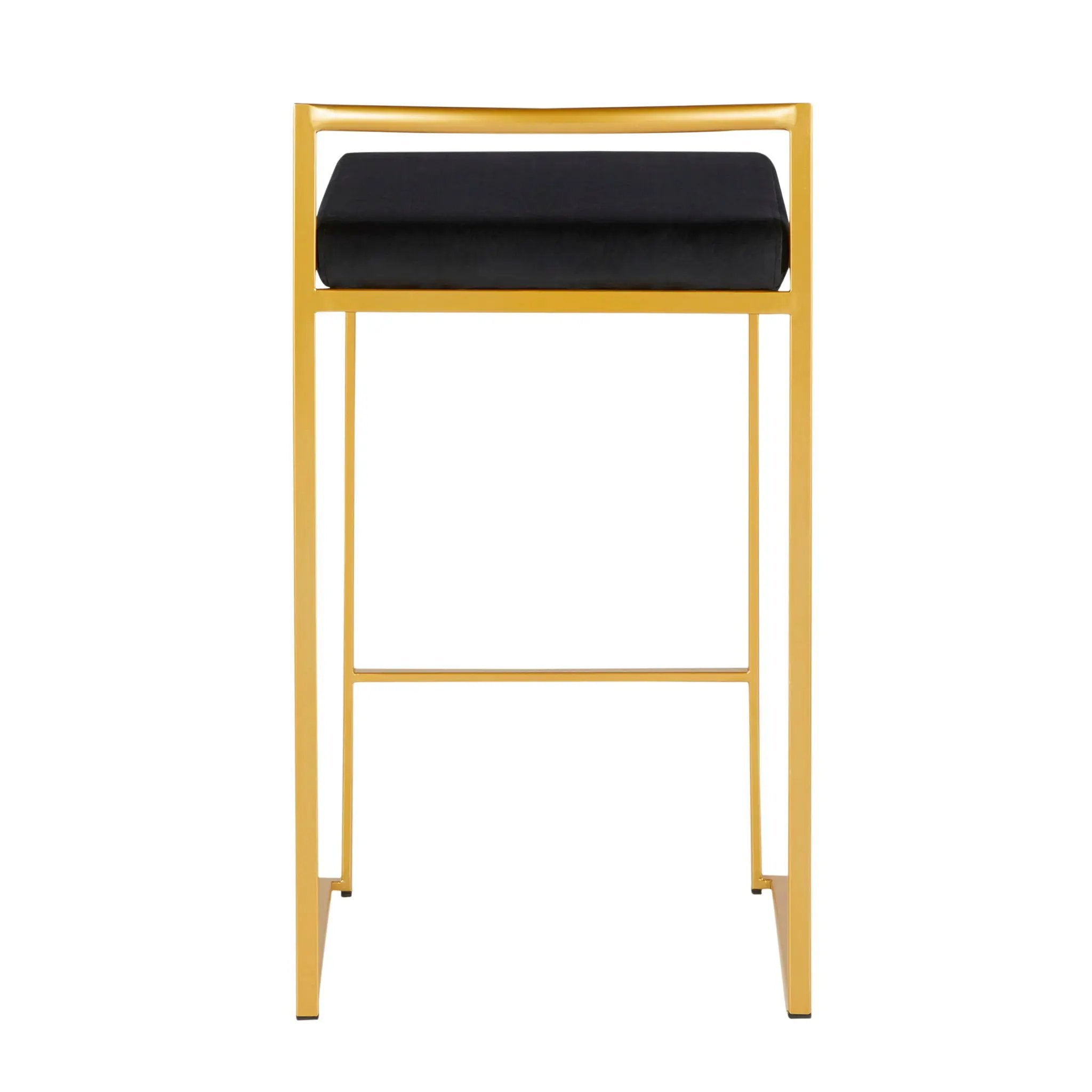 Fuji - Contemporary / Glam Design Counter Stool (Set of 2) by Unique Piece Furniture