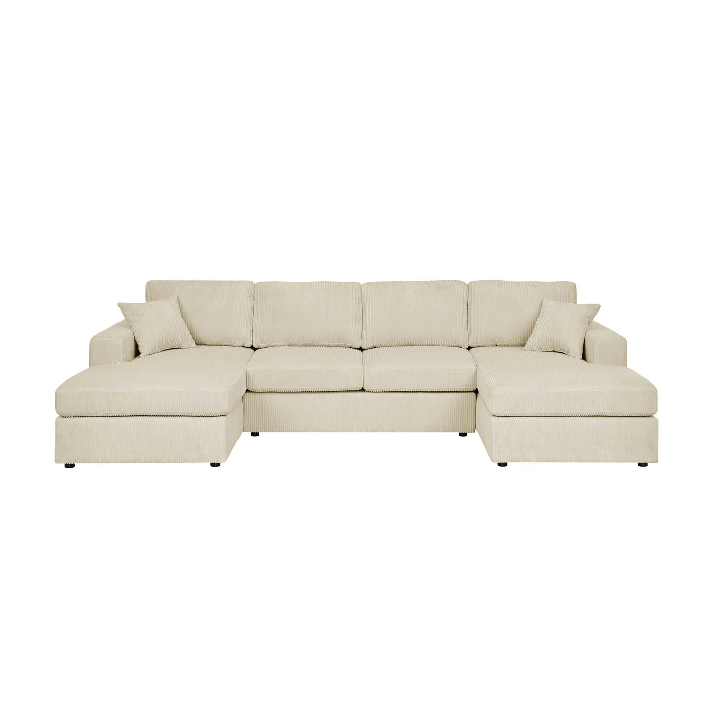 3 Piece Double Chaise Sectional Sofa by Unique Piece Furniture
