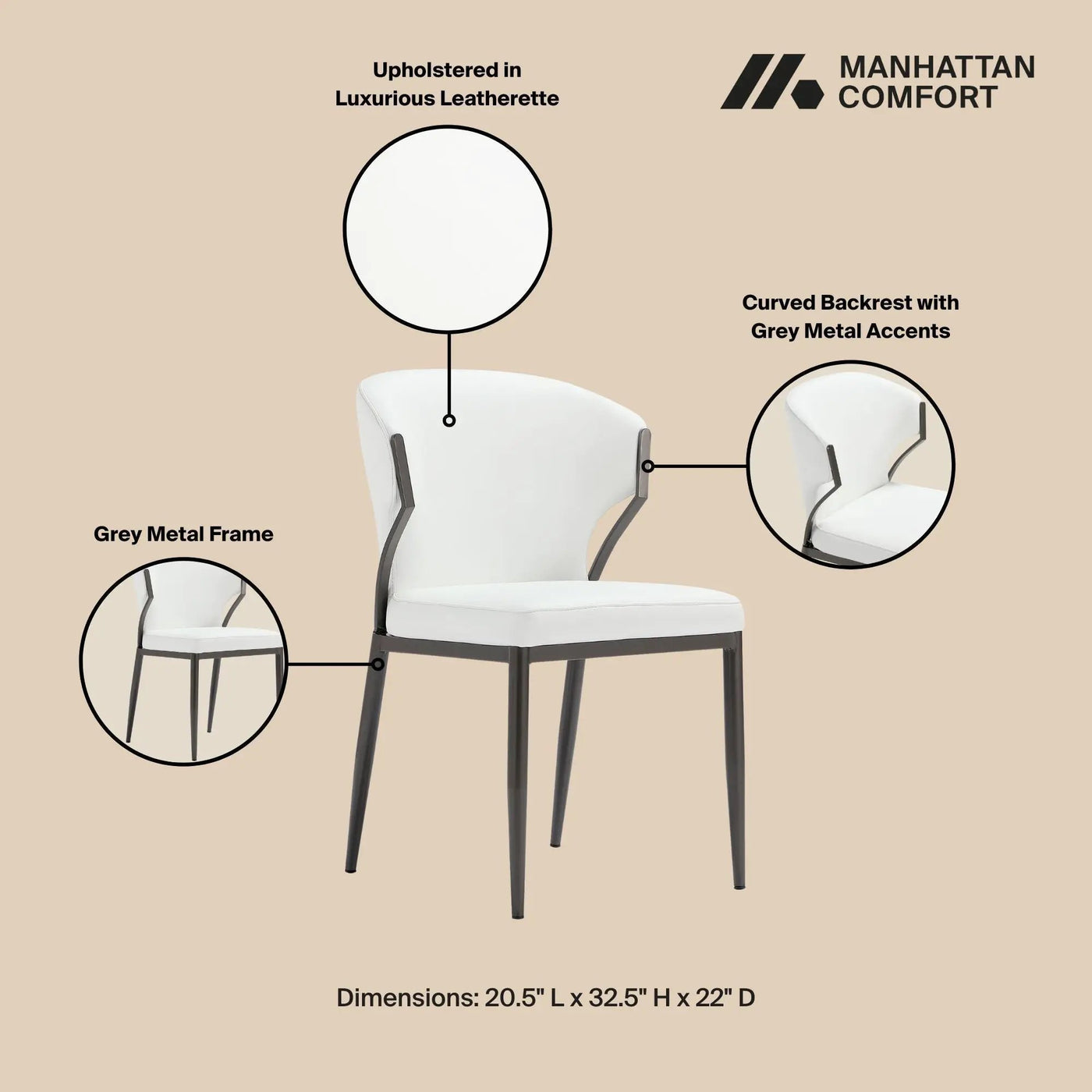 Kirsten - Dining Chair (Set of 2) by HouseOfZazla