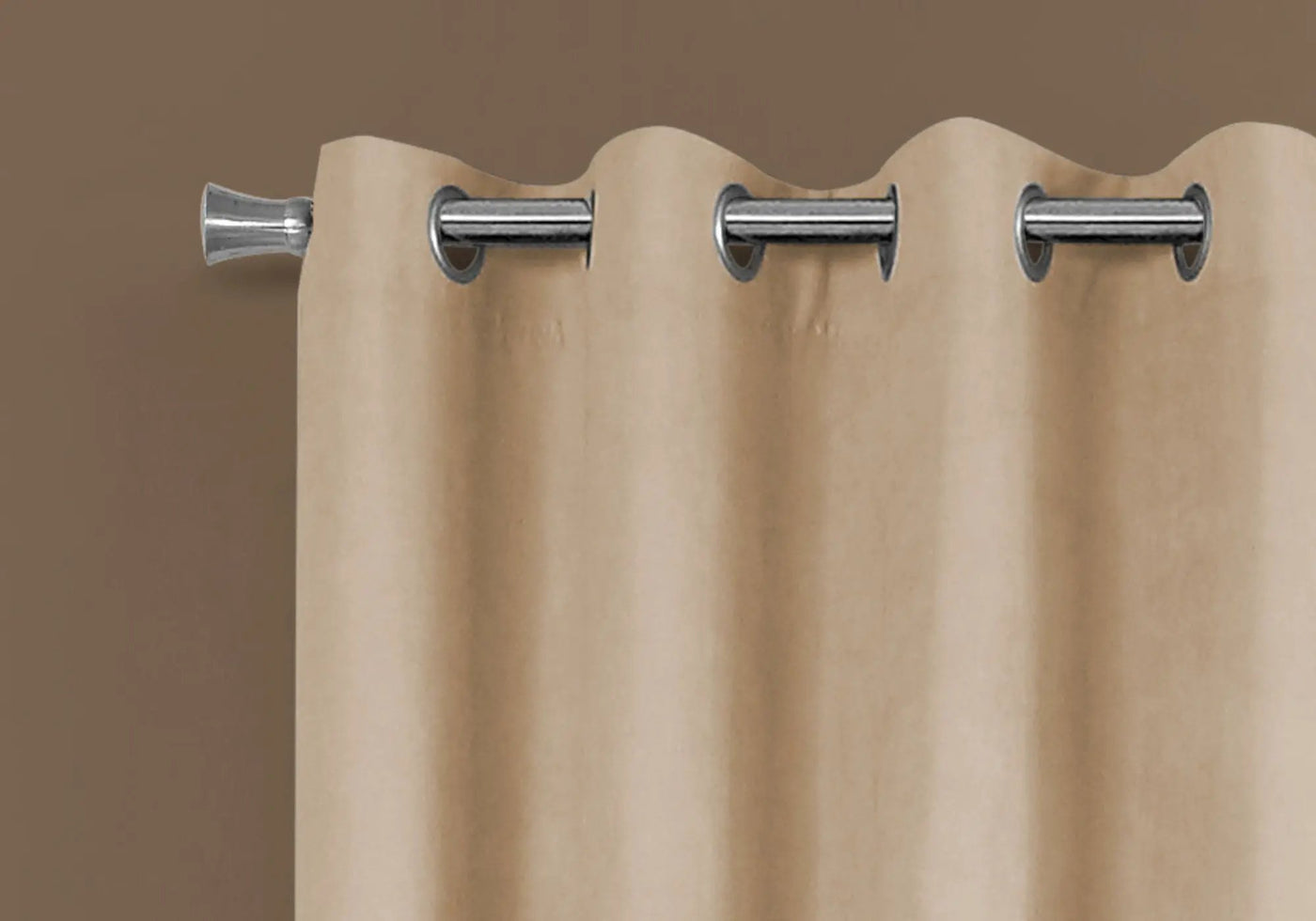 2 Pieces Set Room Darkening Curtain Panels with Grommet by HouseOfZazla