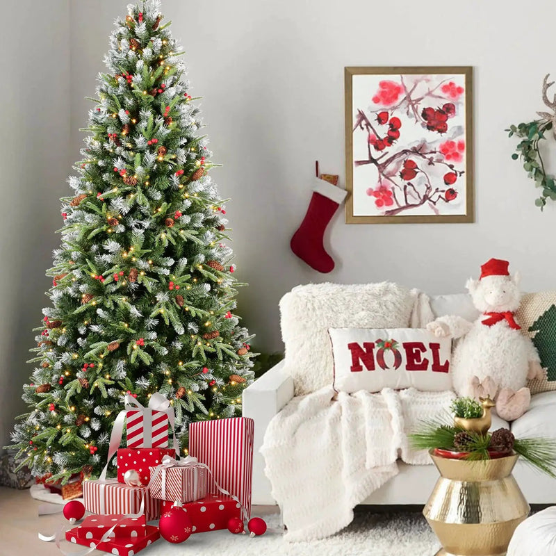 5FT Christmas Tree with 250 Warm Lights by HouseOfZazla