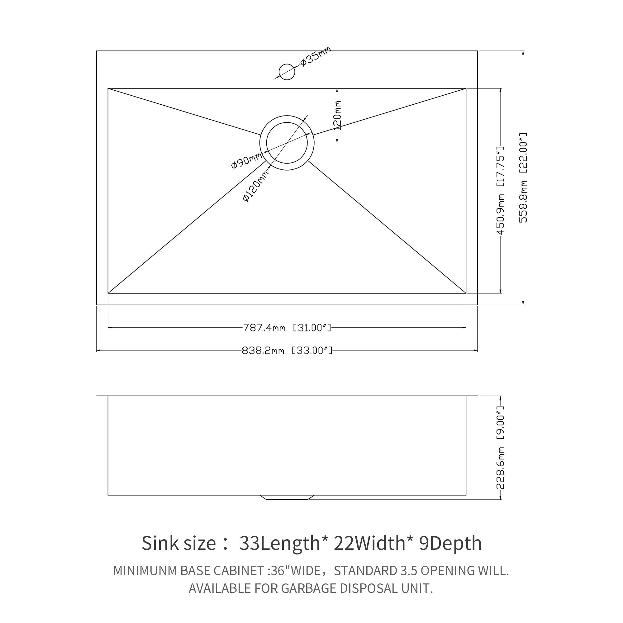 Stainless Steel Drop In Kitchen Sink, Topmount by HouseOfZazla