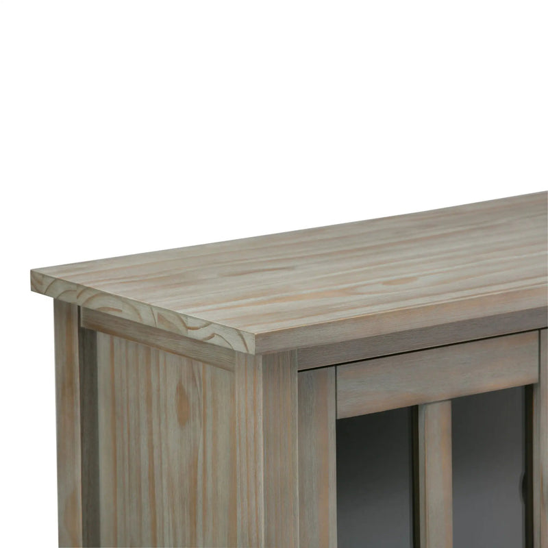 Warm Shaker - Handcrafted Low Storage Cabinet by HouseOfZazla