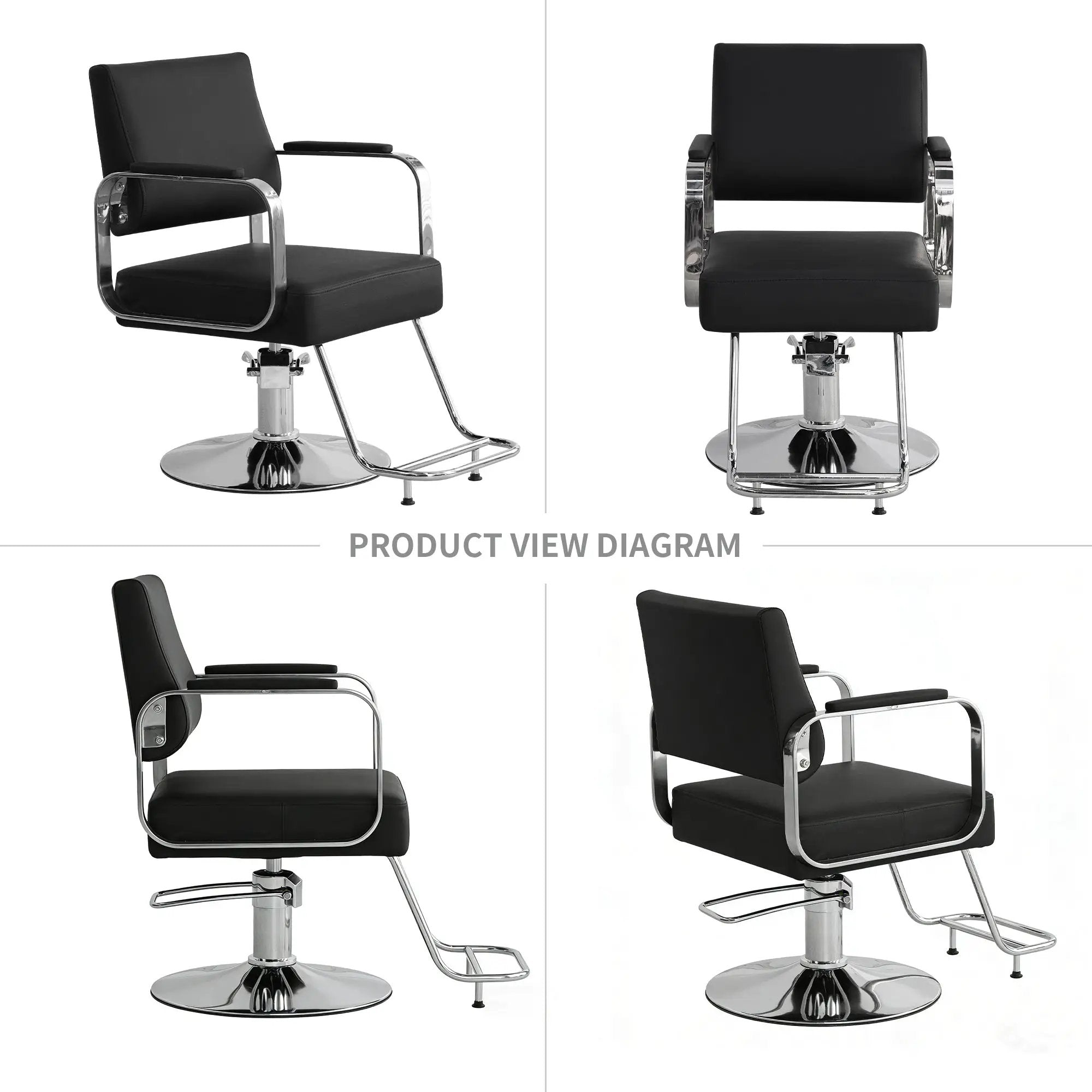 Barber Chair Salon Chair for Hair Stylist by HouseOfZazla
