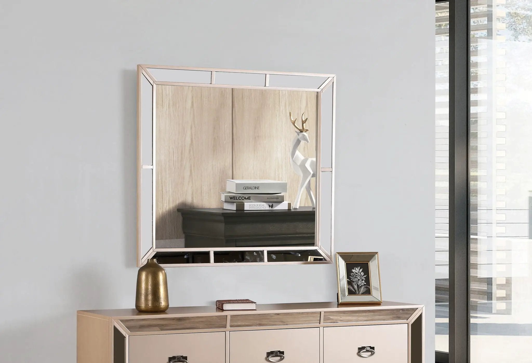 Elegant Contemporary Mirror by Unique Piece Furniture