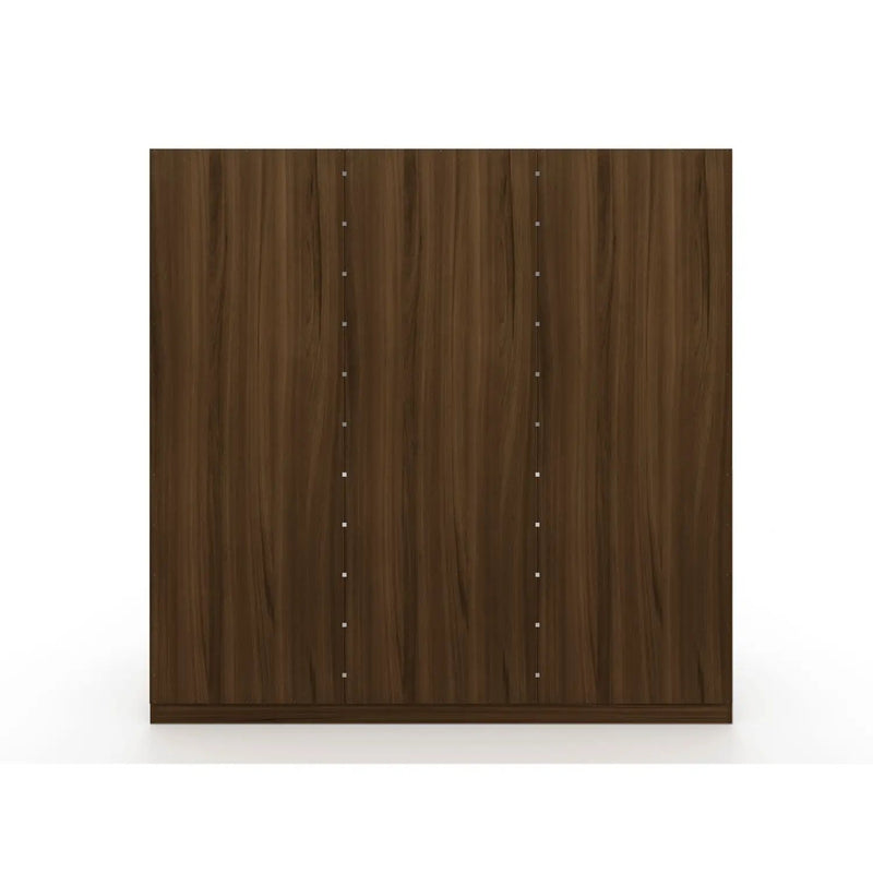 Gramercy - Free Standing Wardrobe Closet With Drawers And Shelves by HouseOfZazla
