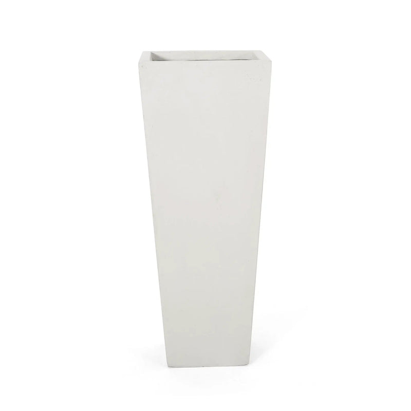 Outdoor Modern Cast Stone Planter by HouseOfZazla
