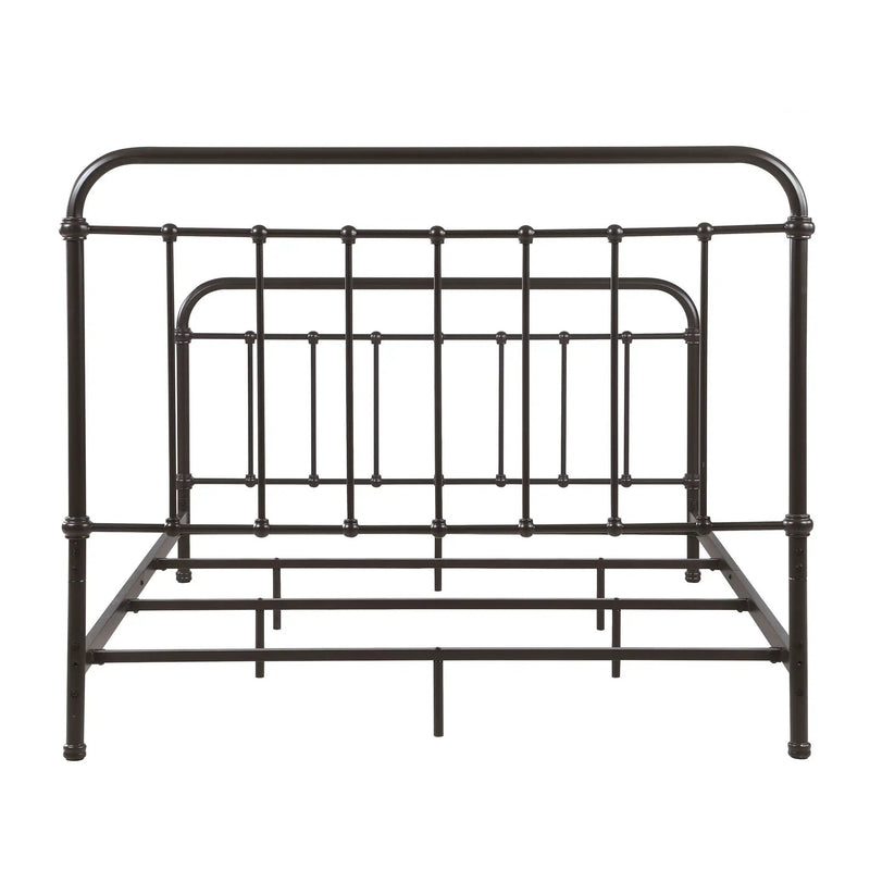 Livingston Metal Queen Open Frame Bed Dark Bronze by Unique Piece Furniture
