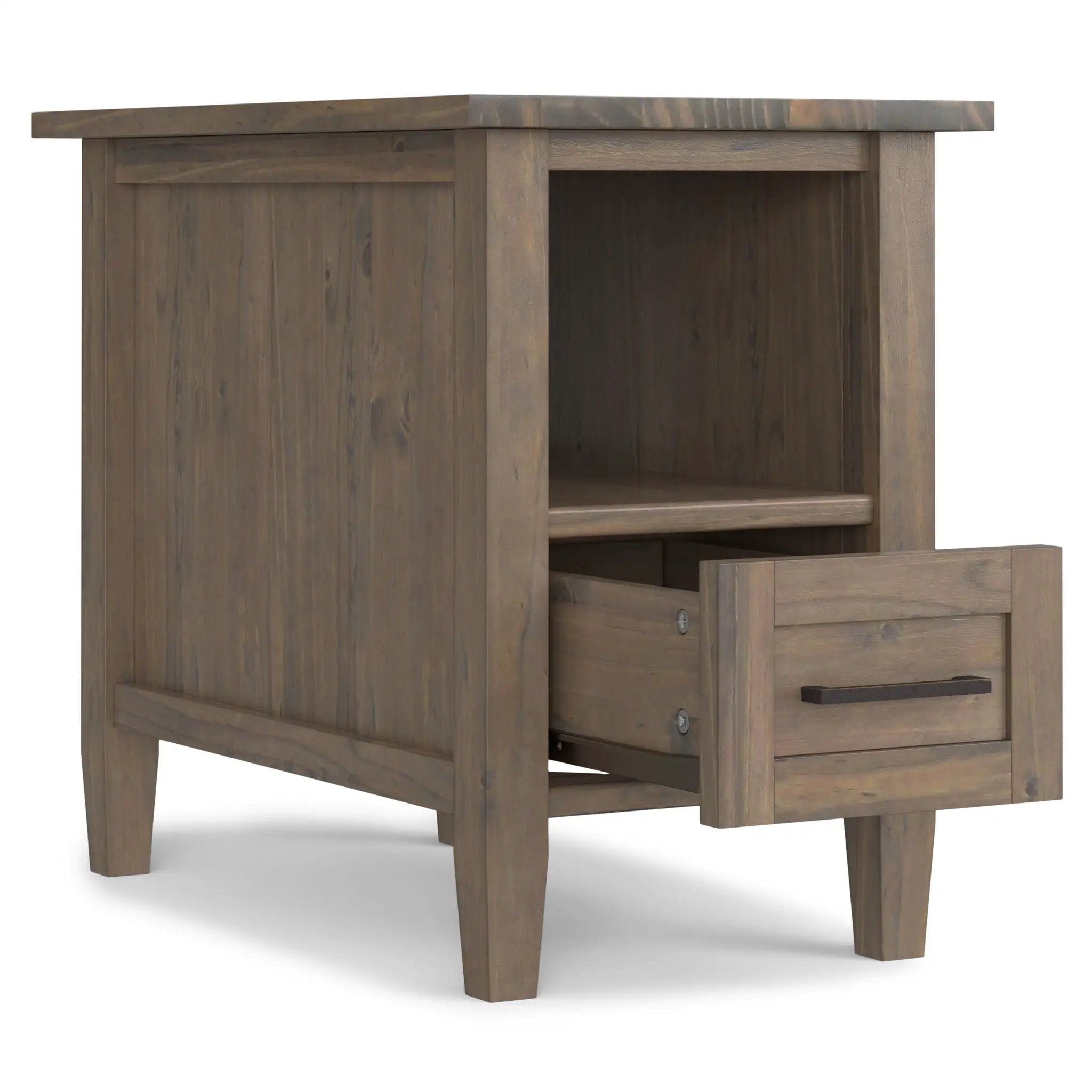 Ela - Narrow End Table - Brown by Unique Piece Furniture