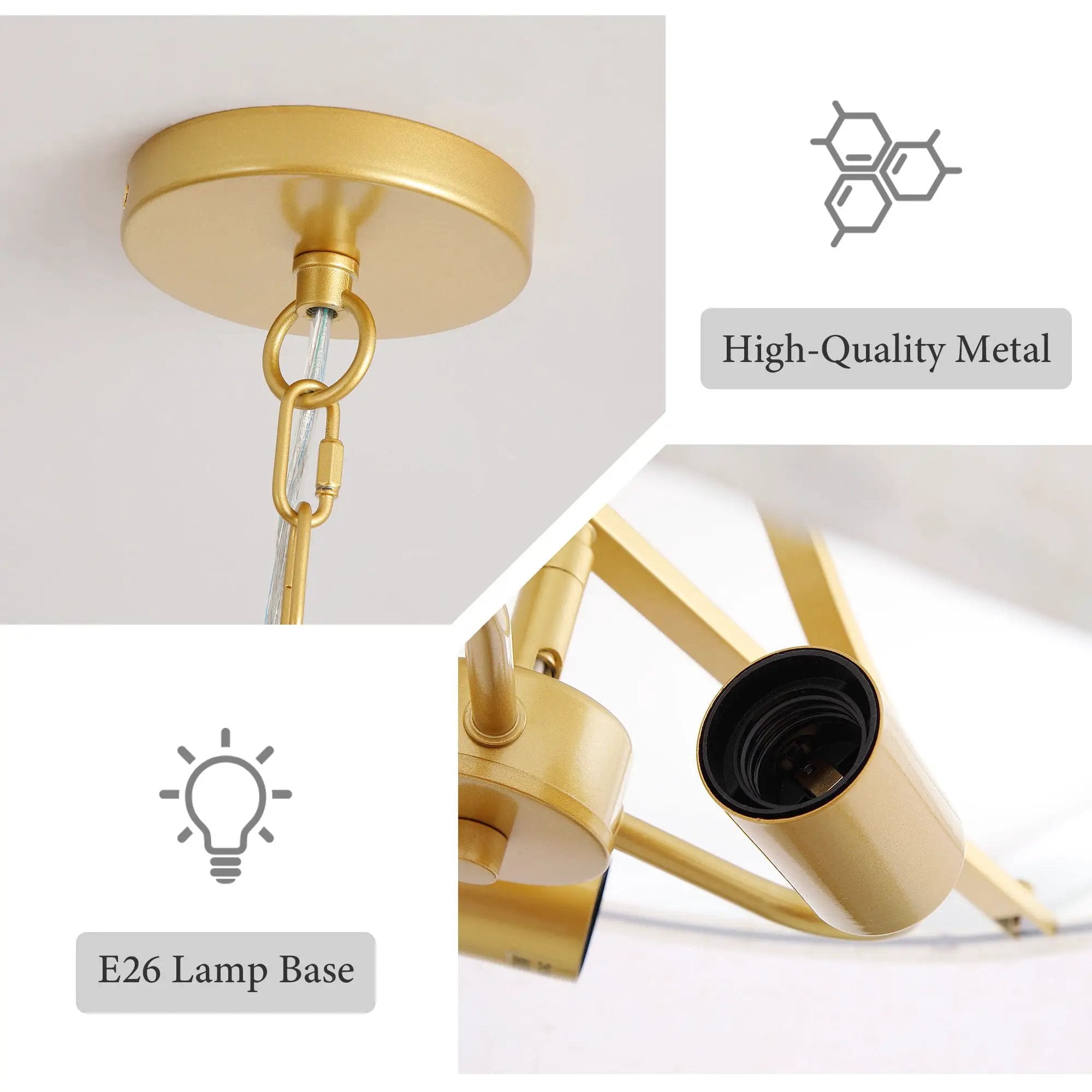 3 Light Drum Pendant Light by HouseOfZazla
