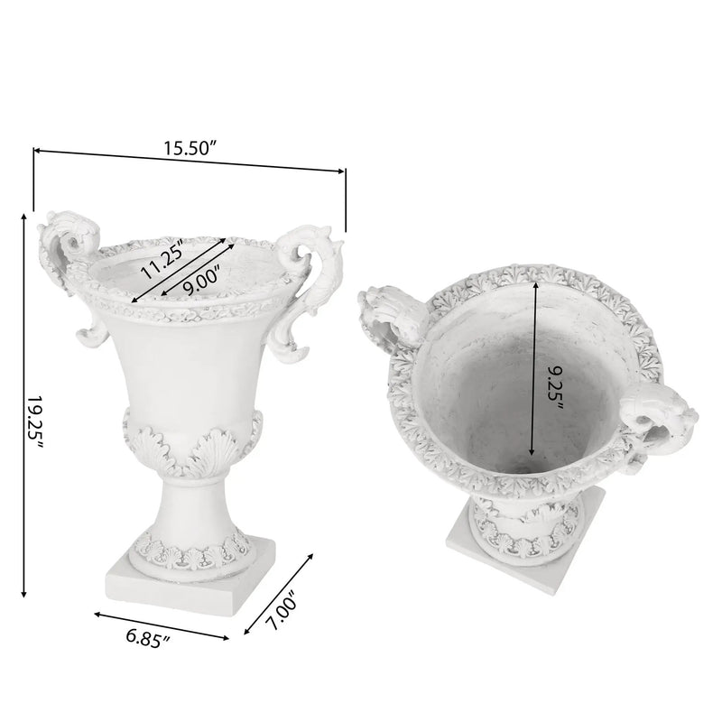 Roman Style MGO Garden Urn Planter by HouseOfZazla