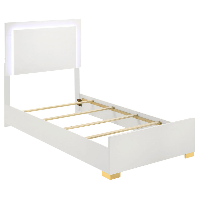 Jeremiah - LED Panel Bed With Touch Controlled Lighting by HouseOfZazla