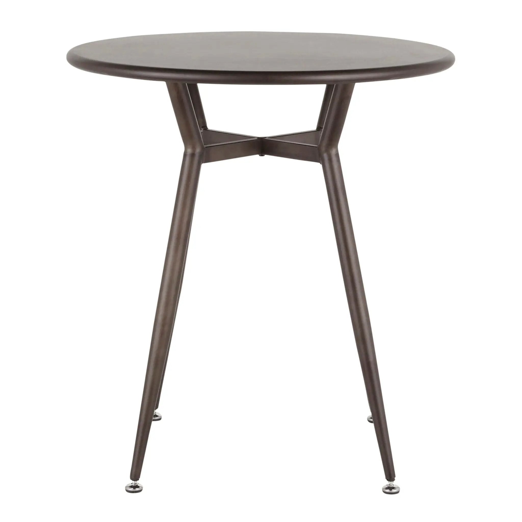 Clara - Industrial Round Dinette Table - Antique by Unique Piece Furniture
